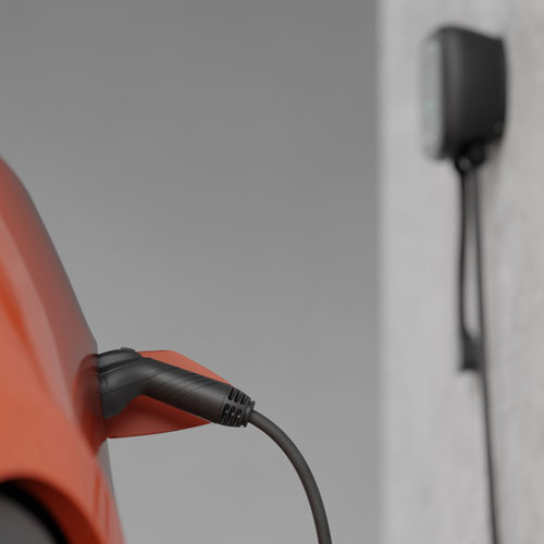 Wallbox Pulsar Plus Level 2 Smart Electric Vehicle Charging Station (J1772 / 48A / Hard-Wired / 25ft.)