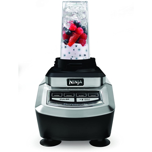 Open Box - Ninja BL780C, Ninja Supra Kitchen System with Blender and Food Processor, Black/Silver, 1200W,