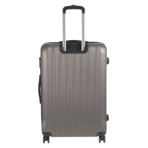 NICCI 28" Large Size Luggage Grove Collection - Charcoal Grey