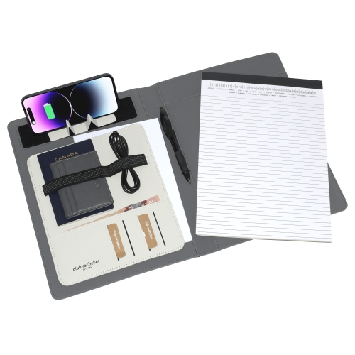 Club Rochelier Wireless Charging Padfolio