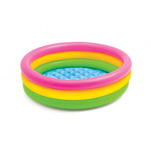 45 Inch Splash and Play Multicolor Summer Set Inflatable Pool