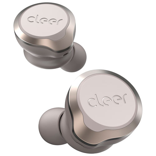 Cleer Audio Ally Plus II In-Ear Noise Cancelling Truly Wireless Headphones - Stone