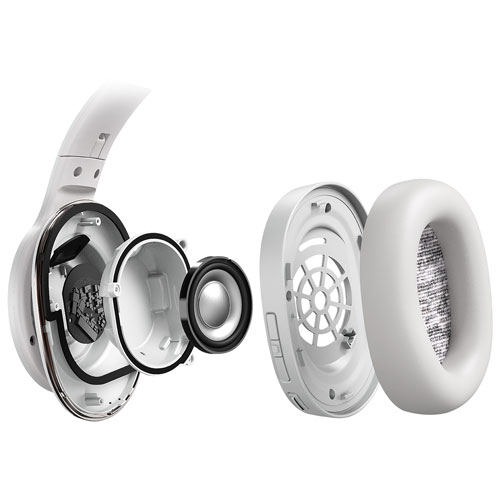 Cleer Audio Enduro ANC Over-Ear Noise Cancelling Bluetooth Headphones - Light Grey