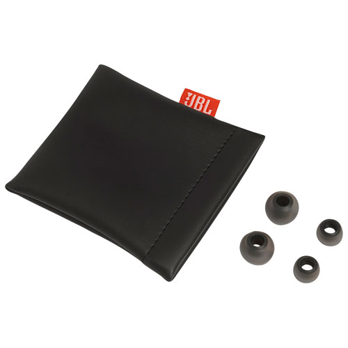 Écouteurs boutons à isolation sonore T110 de JBL - Noir