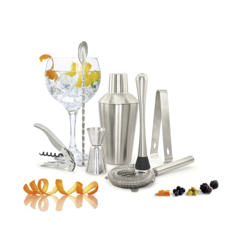 Stainless Steel Deluxe Cocktail Set of 7pcs - 109-221-00