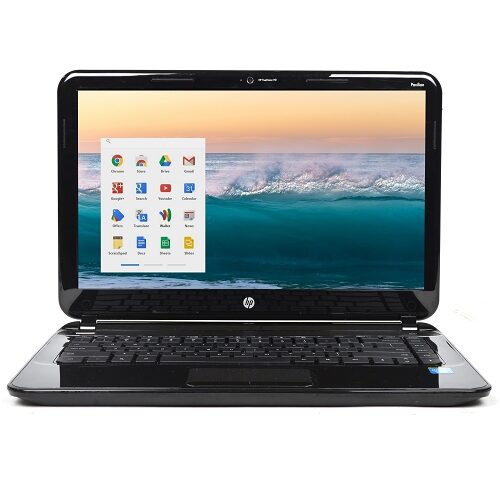 HP Pavilion 14 inch-c025us Chromebook 4GB RAM, 16GB SSD by HP - Refurbished condition - CA$115.00