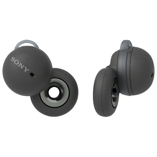 Écouteurs boutons 100 % sans fil à anneaux ouverts LinkBuds de Sony - Gris