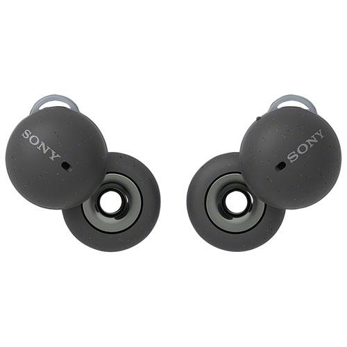 Écouteurs boutons 100 % sans fil à anneaux ouverts LinkBuds de Sony - Gris