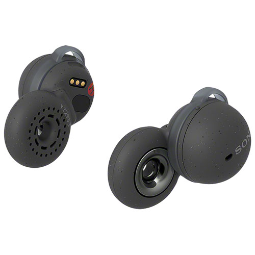 Écouteurs boutons 100 % sans fil à anneaux ouverts LinkBuds de Sony - Gris