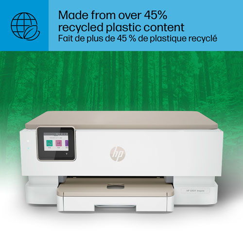 HP ENVY Inspire 7255e Wireless All-In-One Inkjet Printer - HP Instant Ink 3-Month Free Trial Included*