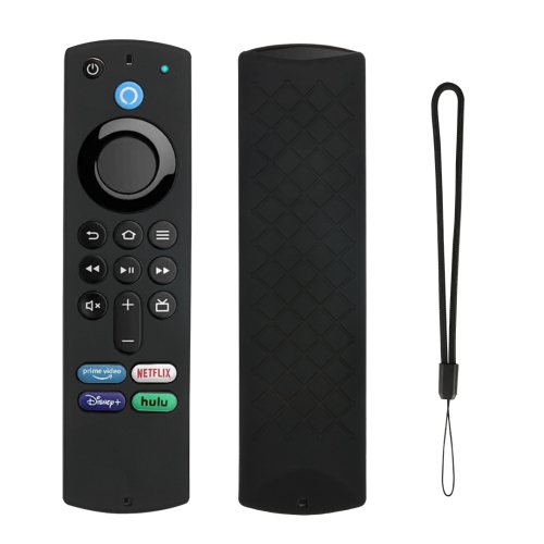 Couvercle de protection antichoc/étui compatible avec la nouvelle télécommande vocale Alexa pour sapin TV Stick 3e gén./Fire TV Stick 4K (2021) Étui