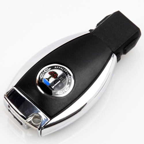 navor Metal 3D Apple Tree Badge Key Back Cover for Mercedes-Benz - A0008900023 Full Protection Key Fob Shell Compatible with Mercedes-Benz AMG Key