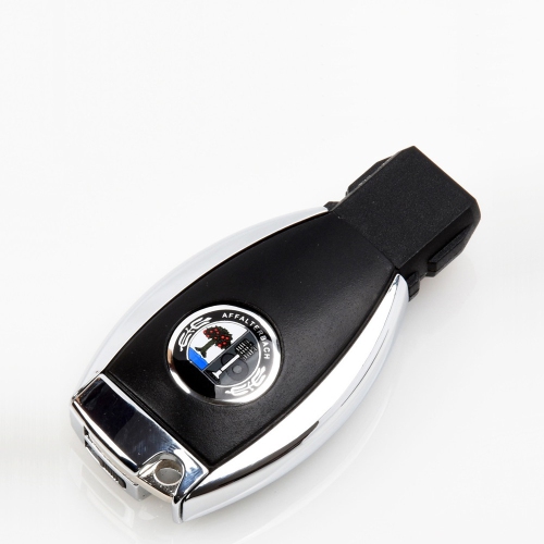 navor Metal 3D Apple Tree Badge Key Back Cover for Mercedes-Benz - A0008900023 Full Protection Key Fob Shell Compatible with Mercedes-Benz AMG Key