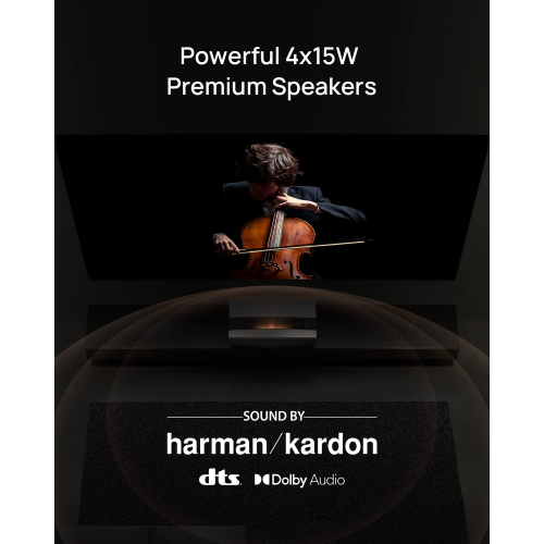 Open Box - XGIMI AURA 2 4K UHD Laser Ultra Short Throw Projector for Home Theatre, Bluetooth, Movies/Gaming, Projector Television, IMAX Enhanced,