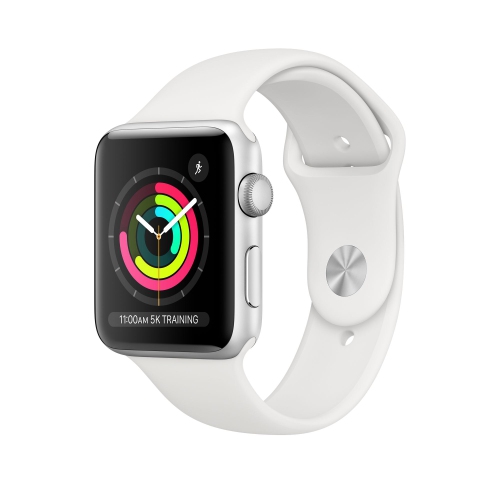 Apple Watch Series 3 38mm (GPS) Silver Aluminum Case White Sport Band -  Brand New Sealed | Best Buy Canada