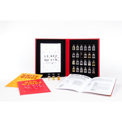 LE NEZ DU VIN  Nez Du Vin Duo & White 24 Aromas English - Vin24En In Red