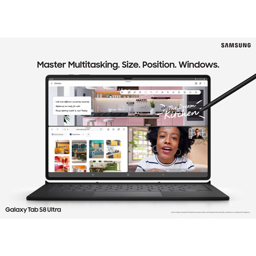 Samsung Galaxy Tab S8 Ultra 14.6" 256GB Android 11 Tablet w/ Qualcomm SM8450 8-Core Processor - Graphite