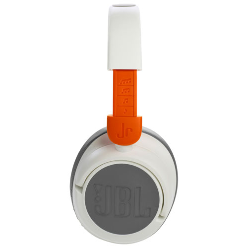 JBL Junior 460NC Over-Ear Noise Cancelling Bluetooth Kids Headphones - White