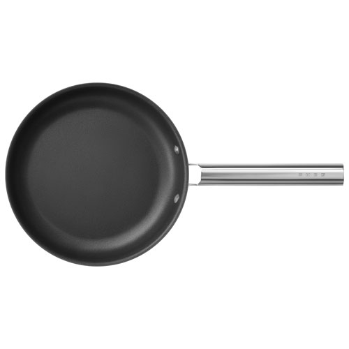 Smeg 10" Aluminum Frying Pan - Matte Black