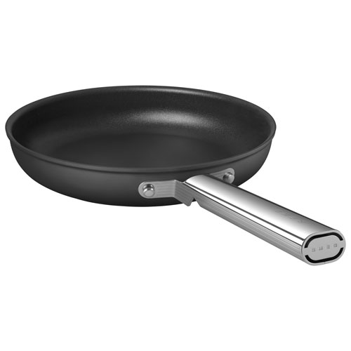 Smeg 10" Aluminum Frying Pan - Matte Black
