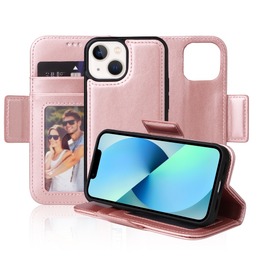 NAVOR  Detachable Magnetic Wallet Case Compatible With Iphone 13 Mini [5.4 Inch] [Folio], Rfid Protection Kickstand, Compatible With Wireless Charging