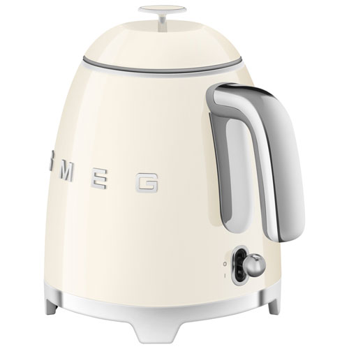 Smeg 50's Retro Style Mini Electric Kettle - 0.8L- Cream