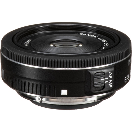 Canon EF-S 24mm f/2.8 STM Lens (9522B002) + Filter + BackPack +