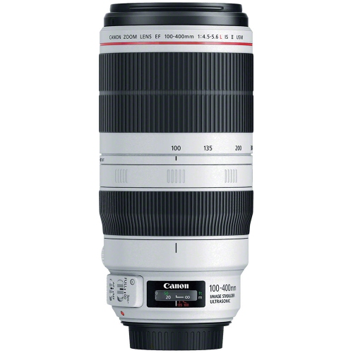 Canon EF 100-400mm f/4.5-5.6L IS II USM Lens + FilterKit + Cap + More