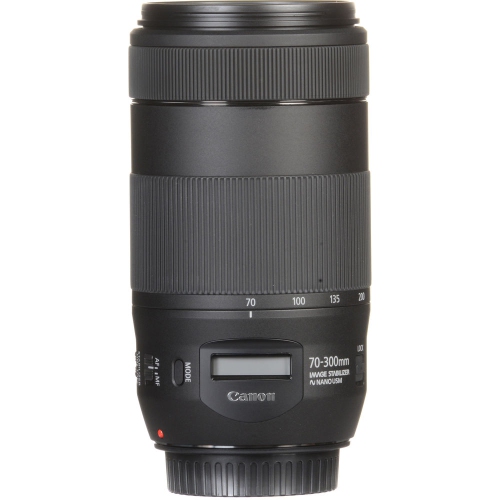 Canon EF 70-300mm f/4-5.6 IS II USM Lens (0571C002) + Filter + Cap