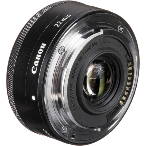 Canon EF-M 22mm f/2 STM Lens (5985B002) + Filter + BackPack + 64GB