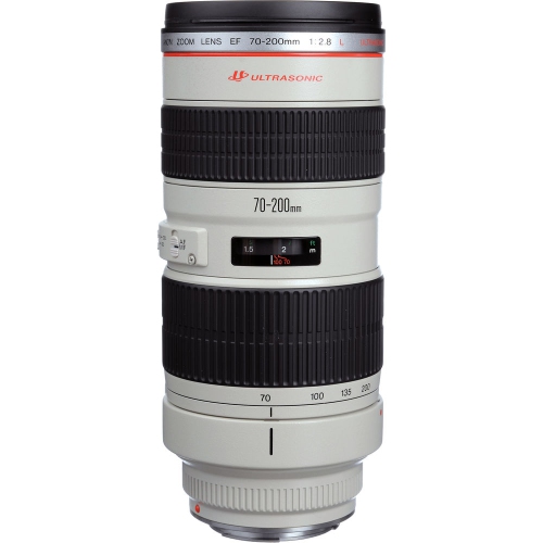 Canon EF 70-200mm f/2.8L USM Lens + Filter Kit + Cap Keeper + More