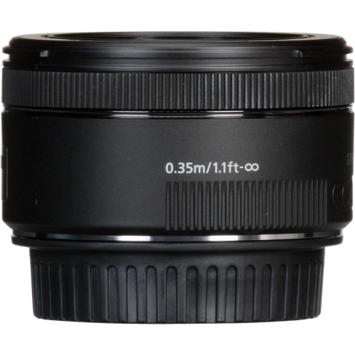 Canon EF 50mm f/1.8 STM Lens (0570C002) + Filter Kit + Cap Keeper 
