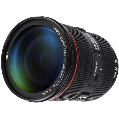 Canon EF 24-70mm f/2.8L II USM Lens (5175B002) + Filter Kit + Cap 
