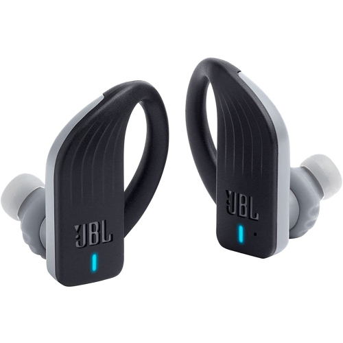 Refurbished- JBL Endurance Peak True Wireless Bluetooth In-Ear Sport Headphones Black