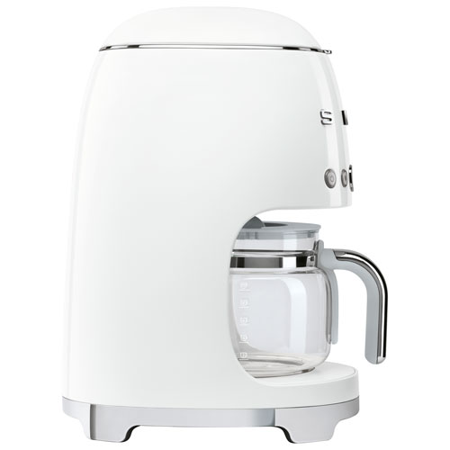 Smeg 10-Cup Drip Coffee Maker - White