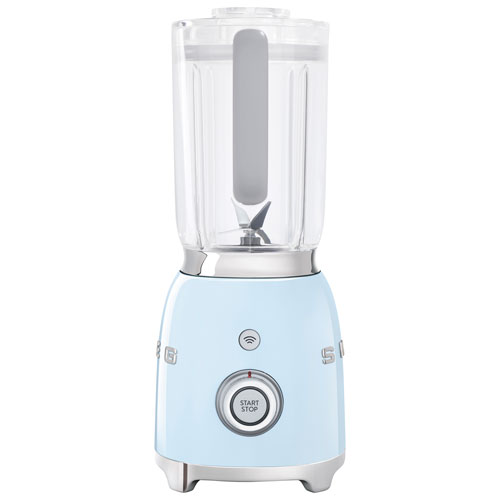 Mélangeur de comptoir de 1,4 l et 600 W de la gamme Années 50 de Smeg - Bleu pastel