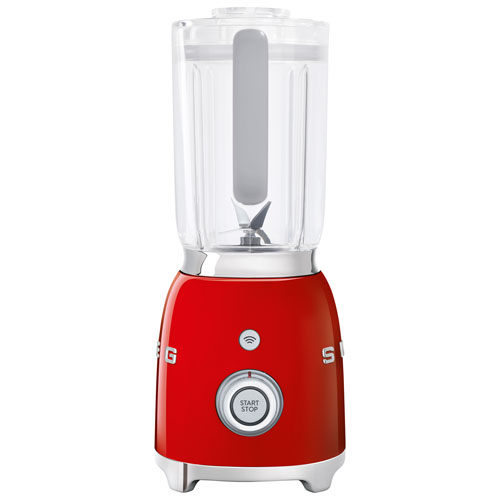 Smeg 50's Style 1.4L 600-Watt Countertop Blender - Red