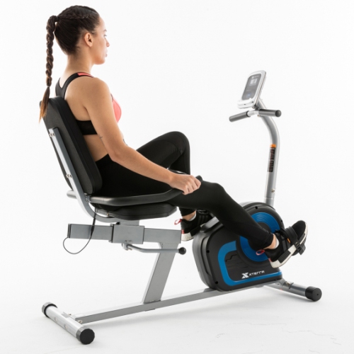 Xterra Fitness SB120 Recumbent Cycle Home Fitness Cardio Workout Stationary Bike