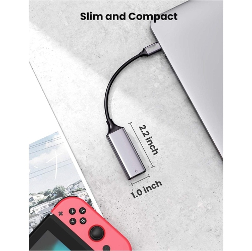 SAMA Type USB C 3.1Gigabit Lan card, super fast network speed up to 1000Mbps