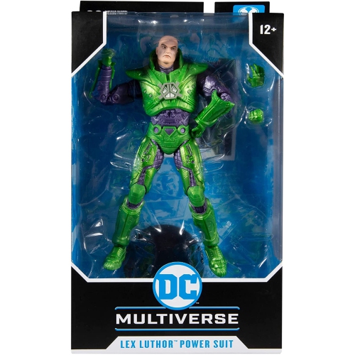 DC Multiverse Comic Series 7 Inch Action Figure - Lex Luthor Green Power Suit