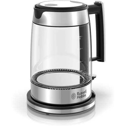 Russell Hobbs - Glass Kettle with 1.7 Liter Capacity, Stainless Steel