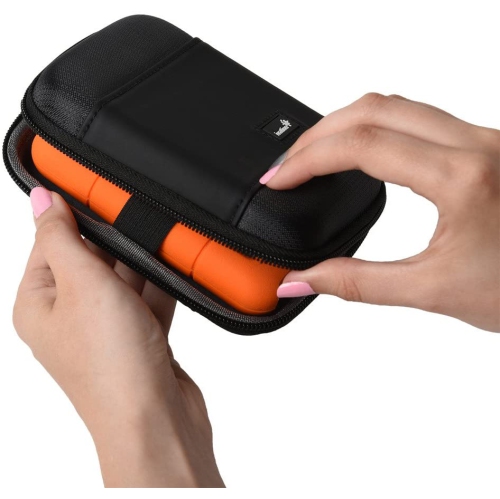 Ivation Compact Portable Hard Drive Case