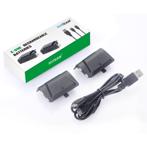 SAMA -Rechargeable Battery Pack for Xbox One Controllers - 2 x 1200mAh Ni-MH Batteries