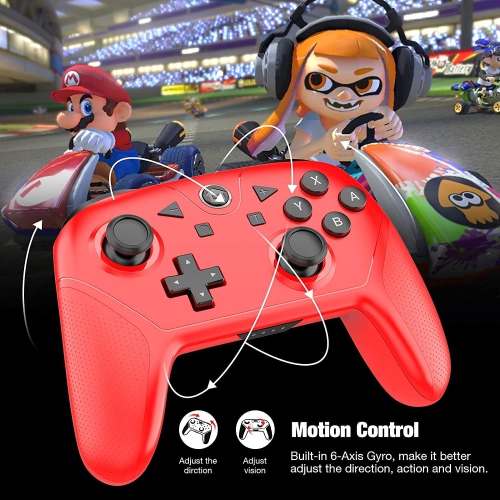 Wireless Controller for Switch/Switch Lite,Wireless Switch Pro Controller Remote Gamepad Joystick