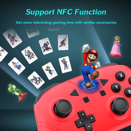 Wireless Controller for Switch/Switch Lite,Wireless Switch Pro Controller Remote Gamepad Joystick