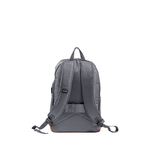 CHAMPS Nylon Waterproof Smart Laptop Backpack, Grey
