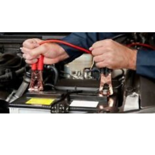 Battery Jump Starter 4Gauge Heavy Duty Fire Wires Car Jumper Cables 2M 500 AMP