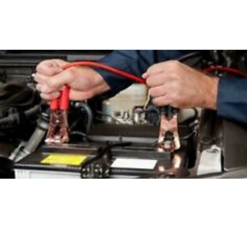 Battery Jump Starter 4Gauge Heavy Duty Fire Wires Car Jumper Cables 2M 500 AMP