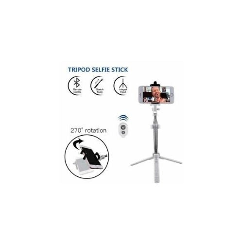 Unipod Selfie Stick Bluetooth Extendable Remote Shutter For Samsung, iOS, Huawei