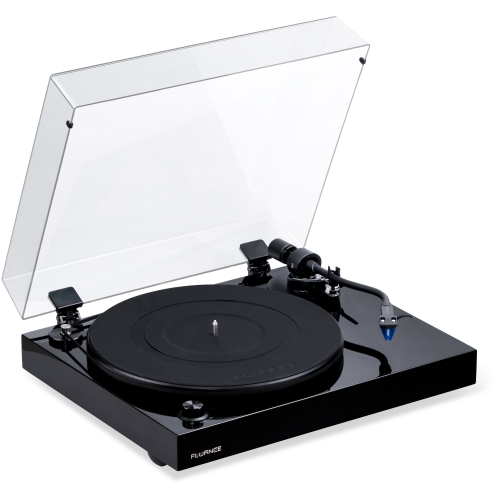 Fluance RT84 Reference Vinyl Turntable Record Player with Record Weight and Vinyl Cleaning Kit